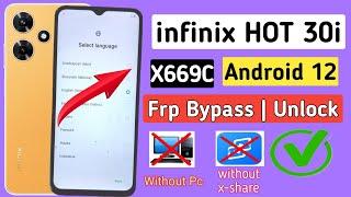 infinix HOT 30i (X669C) frp/Google Account bypass || without x-share | East method