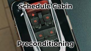 Tesla Tip | How To Schedule Cabin Preconditioning?