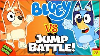 Bluey Jump Battles Brain Break | Freeze Dance & Chase | Just Dance | Games For Kids | Danny Go!