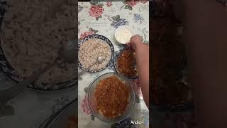 Салатик рыбный запечённый-он очень вкусный и слоёный!