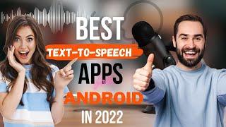 Best Text to Speech App For Android in 2022 | Text to Speech Apps | Text to Speech Natural Voices