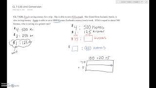 CL 7-131 Unit Conversions