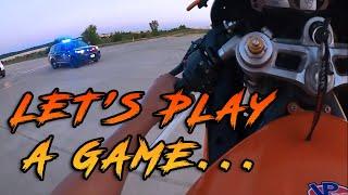 COPS Egos Get Destroyed When Bikers Wheelie Away From Them! Police Chases! - Bikes vs Cops #105