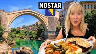 Our SHOCKING Impressions of Mostar  Bosnian Food FEAST (best things to see & do)