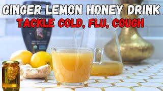  INSTANT COLD, FLU, COUGH CURE! This Ginger Lemon Honey Drink Will Knock Your Cold Out in 24 Hours!