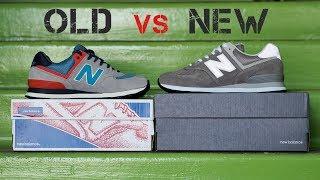 Обзор кроссовок New Balance 574 NEW и сравнение с OLD версией