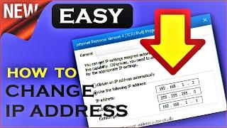 How to Change IP Address on Windows 10 \ 8 \ 7 | 100% Helpful | Change IP Address Windows 10 Easy