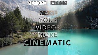 How to make your Mavic Mini Videos look CINEMATIC!