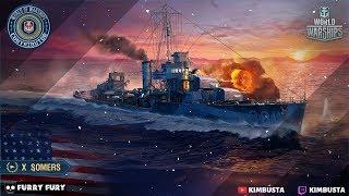 SOMERS - Стальной эсминец | World of Warships  kimbusta 