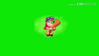 Brawl stars tanuki Jessie green screen