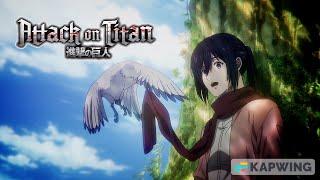 Attack On Titan Season 4 pt. 3 Episode 2 End Credits Song | The Battle Of Heaven And Earth | Last Ep