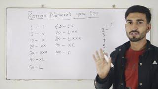 Roman Numerals upto 100|Roman Numbers|Romans|MathUse|Hindi/Urdu