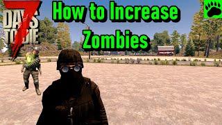 7 Days to Die Mod Increase Zombies Spawn Guide