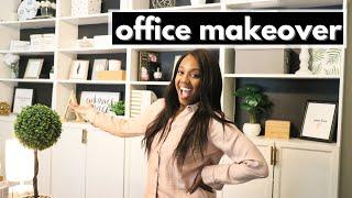 EXTREME Office Makeover *Before & after* Transformation | Two Person Office With Baby Area