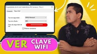 Como ver la clave de mi wifi en laptop Windows 10