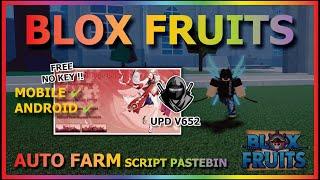 BLOX FRUITS Script Pastebin 2024 AUTO FARM BOUNTY | EZ GET 30M BOUNTY (NO KEY)