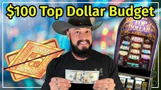 Classic Double Top Dollar Slot  Live Play! $100 Starting budget 