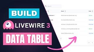 Build Data Table with Livewire 3 for beginners