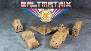 Bamloff WooBots - Transformable Wooden Robots