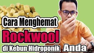 Cara Menghemat Rockwool di Kebun Hidroponik Anda #Belajar Hidroponik