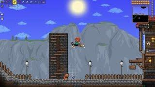 This is how you make a spiral staircase in terraria