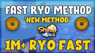 *NEW* WAY TO GRIND RYO AND GET 1M+ FAST!! Shindo Life Roblox Ryo Farming Method How To Get Ryo Fast