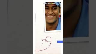 MS Dhoni || Inspirational Life Story ️#shorts #motivation #viral #life #journey || InspireIN