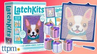 Latchkits Frenchie Pup, Cupcake, Rainbow, and Pineapple Mini-Rugs from PlayMonster Review!