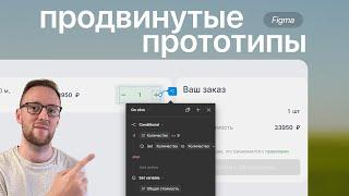 Продвинутое прототипирование в фигме с помощью переменнтых. Figma. Variables.