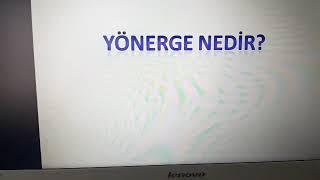 Yönerge nedir?