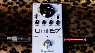 Drybell UNIT 67 Boost EQ & UA 1176 Style Compressor (demoed with Humbuckers & 64' Princeton Reverb)