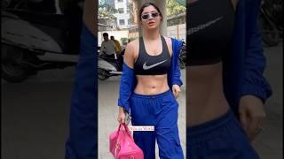 Akanksha Puri Spotted at Andheri After Gym Workout