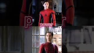 Spider Man Tom Holland vs Spider Man Toby Maguire #spiderman #vs #spiderman #shots