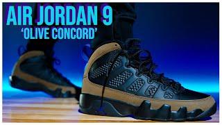 Air Jordan 9 Olive Concord