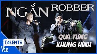 Robber đối đầu NGẮN tạo cơn địa chấn - all kill với QUA TỪNG KHUNG HÌNH | Rap Việt Live Stage