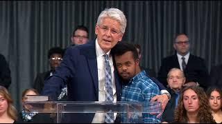 2023-05-20 Farewell Sermon Dwight Nelson - Touching Scene