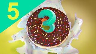 3ds Max Donut Tutorial 5 // Fluids