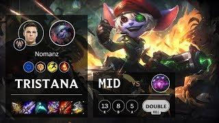 Tristana Mid vs Vel'Koz - EUW Challenger Patch 10.5