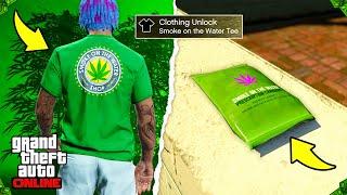 NEW GTA 5 Online ALL Smoke on The Water Product Locations (UNLOCK Special Tee & FREE $100,000)