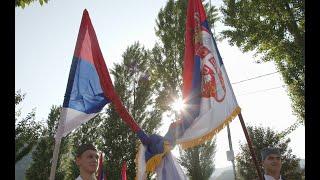 Krstic Vojkan susret na Drini Srbije i Republike Srpske