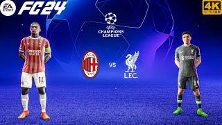 FC 24 - Milan Vs Liverpool - Ft. Chiesa| UEFA UCL 24/25 Match | [4K60] HDR