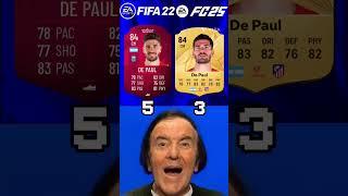 Reacting to World Cup Winning vs Present Argentina in FIFA 22 vs EA FC 25!️Ft.Messi…#messi #memes