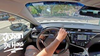 2019 TOYOTA CAMRY HYBRID 218 HP POV TEST DRIVE