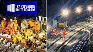 TRU UPDATE Floodlit trackwork as night falls over Batley