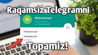 RAQAMSIZ TELEGRAMNI TOPISH//TELEGRAM SIRLARI//RAQAMSIZ TELEGRAMNI ANIQLASH//RAQAMSIZ TELEGRAMNI//