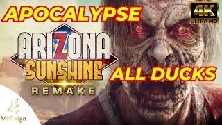 Arizona Sunshine Remake - Apocalypse Playthrough No Commentary - All Duck locations Quack Quack