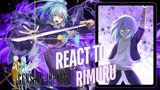 Genshin impact react to Aether as rimuru tempest | Gacha life 2 | slime