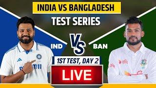 Hindi1st TEST LIVE- INDIA vs BANGLADESH, DAY-2IND vs BANCRICKET 24 GAMEPLAYLIVE STREAMING