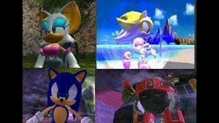 Sonic Adventure 2 models in SADX Better