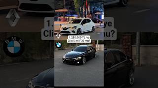 Hangisini seçtin? Bmw F30 - Renault Clio 5 #f10 #f10m5 #e60 #m5 #m3 #clio4 #clio #tofaş #vtec #egea